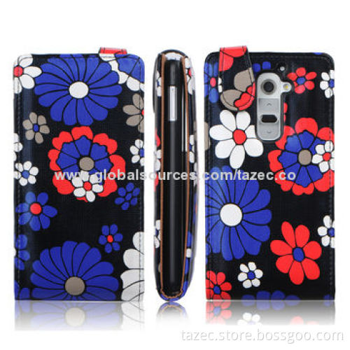PU Leather Cases for LG G2, Available in Various Colors